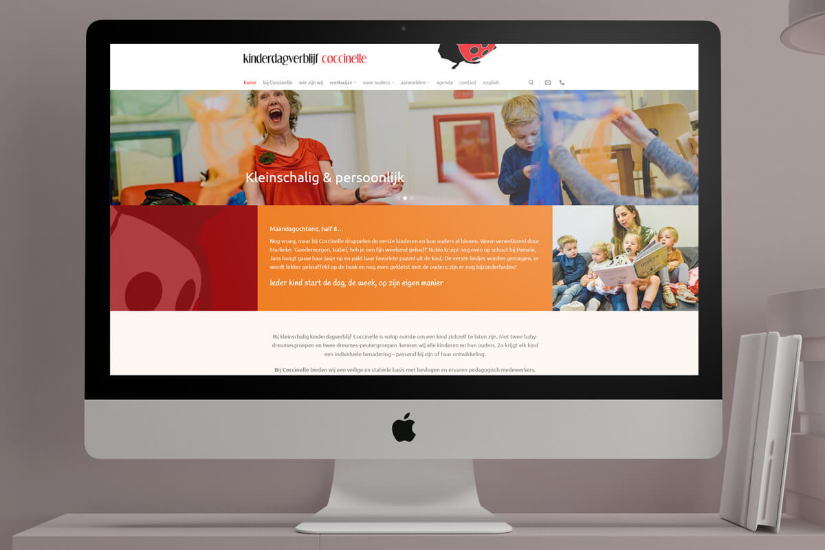 Kinderdagverblijf Coccinelle AA Webdesign Apeldoorn